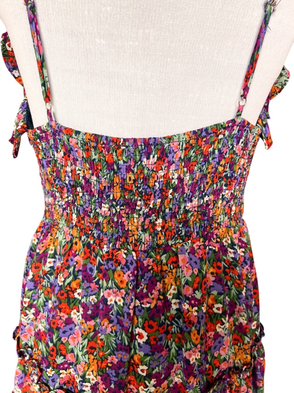Dress Forum Berry Jam Ruffle Mini Dress Size M - Picture 9 of 14